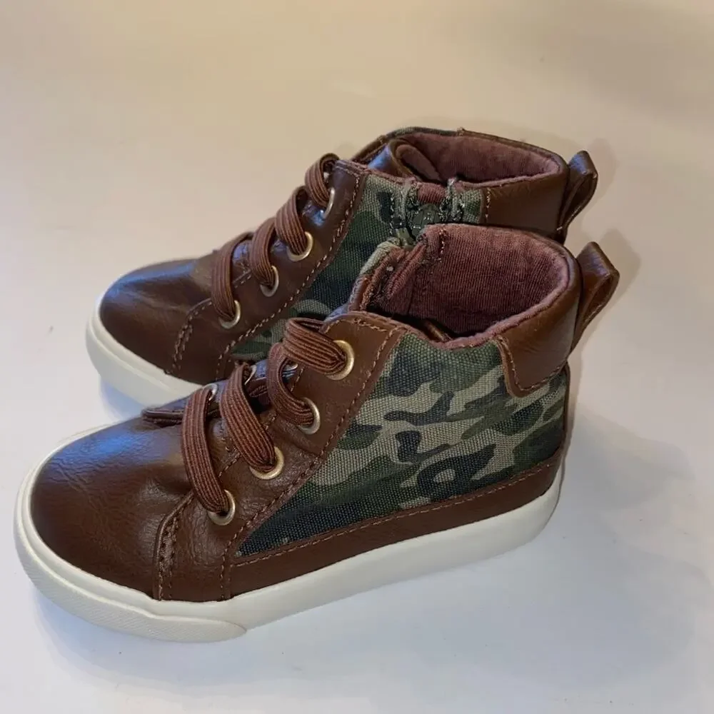 GYMBOREE BOYS SNEAKER BOOT SIZE 7